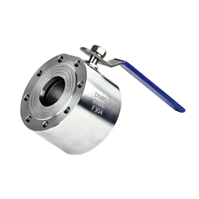 Válvula de bola monobloque de acero inoxidable forjado para alta presión: compacta, confiable y resistente a la corrosión