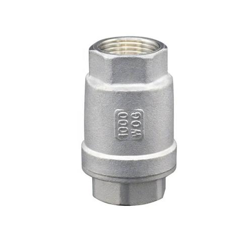 Stainless Steel Spring Lift Threaded Check Valve